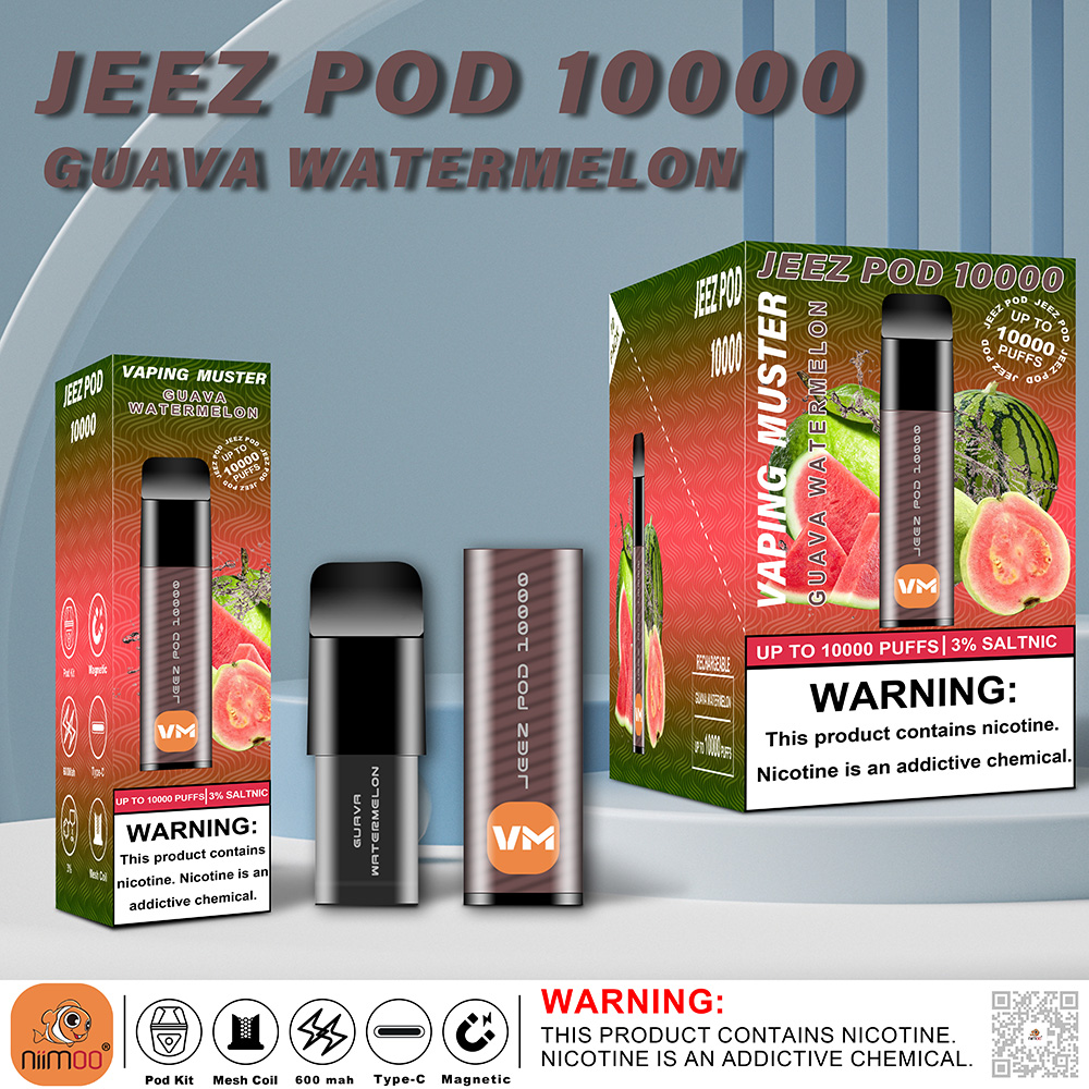 Jeez Pod Kit Vape 10000 Jeez Pod Kit Vape 10000