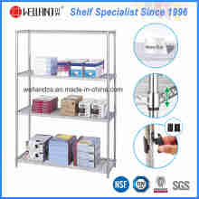 Hot Sale 4 Tiers cromo Metal Wire Stationery Display Rack