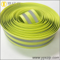 High visibility glow reflective tape waterproof zips