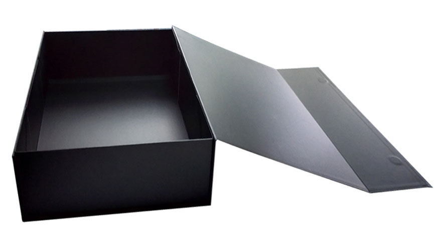 Luxury Custom Folding Black Gift Box