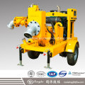 Diesel Engine Self Priming Water Pump with Movable Trolley