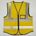 Yellow Reflective High Visibility Safety Vest