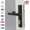 White Surface Mount Outswing Security Door