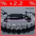 pulseira shamballa de cor popular