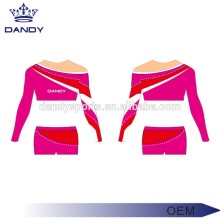 Custom Color Stripes Girls Cheer Costume