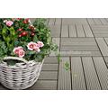 Beste Qualität WPC verriegelnde Decking Fliesen, für Outdoor-Boden, 100% wasserdicht, Antirutsch, UV-Licht, Holz Kunststoff-Composite