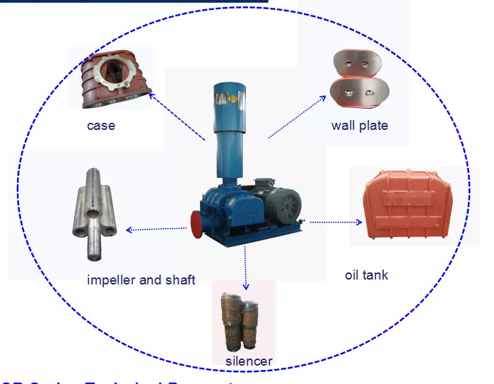 Industrial Roots Blower Vacuum Pumps