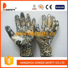 White Nylon with Eagle Design Shell Glove Dnn357