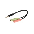 3.5mm Stereo Plug to 2 Jack Plug Cable