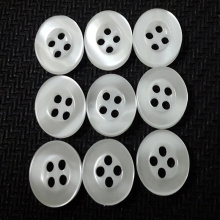 Colorful Four Holes Resin Button for Garment