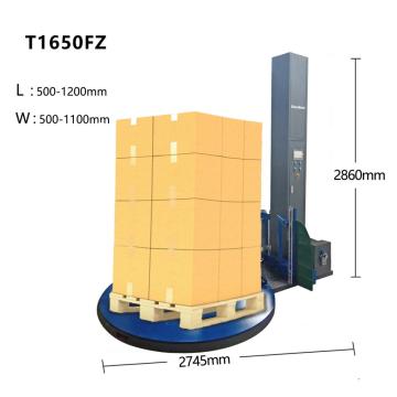 Envoltura de paleta de la máquina de envoltura de paletas semiautomáticas