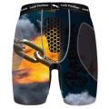 Alta Qualidade MMA Shorts com Groin Cup Boxer Shorts