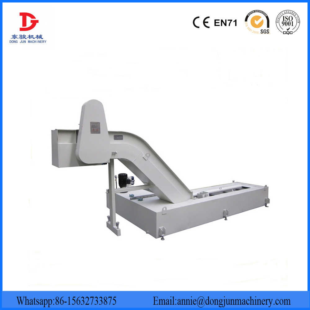 Hinged belt chip conveyor