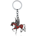 Custom zinc alloy soft enamel metal keychain Wholesale