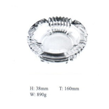 Cendrier en verre de haute qualité avec un bon prix Vaisselle en verre Copier Kb-Hn01308