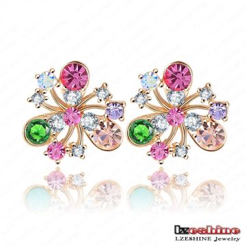 Plus récent style 18k plaqué or bijoux boucles d&#39;oreille Stud Stud (ER0012-C)