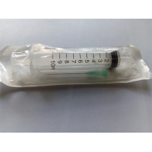 10ml disposable syringe luer slip for human use