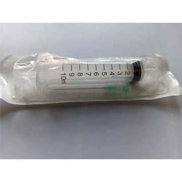 10ml disposable syringe luer slip for human use