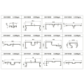 Алюминиевый профиль для профилей рамы шкафа горячая распродажа