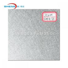 Metallic Fiber Sintered Filter Material Pleated Filter Media