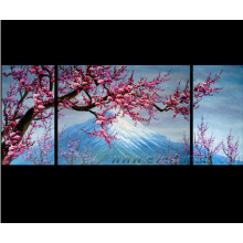 Home Decoration Wall Art Flower Oil Painting (FL3-014)