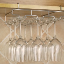 Wholesale Stainless Steel Under Cabinet Wine Glass Rack