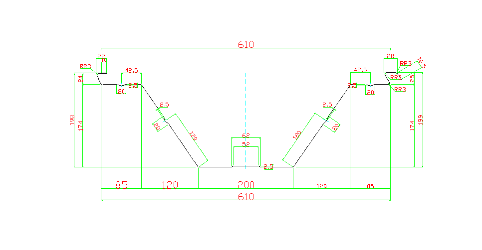  Long span Roof Roll Forming Machine 