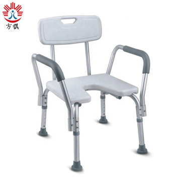 bariatric shower chair with arms and back