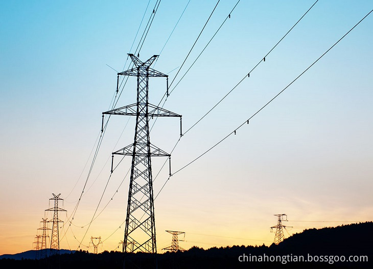 Steel Transmission Electric Power Tower