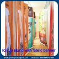 Luxury Roll Up Stand with Printed Fabric Banner