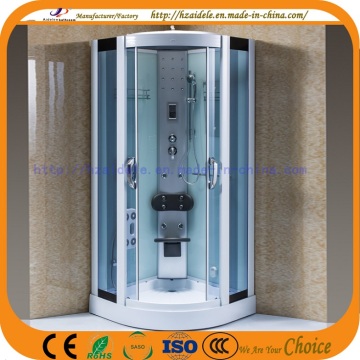 Low Tray Blue Glass Steam Shower Room (ADL-8220)