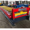 Trapezoidal roofing sheet roll forming machine