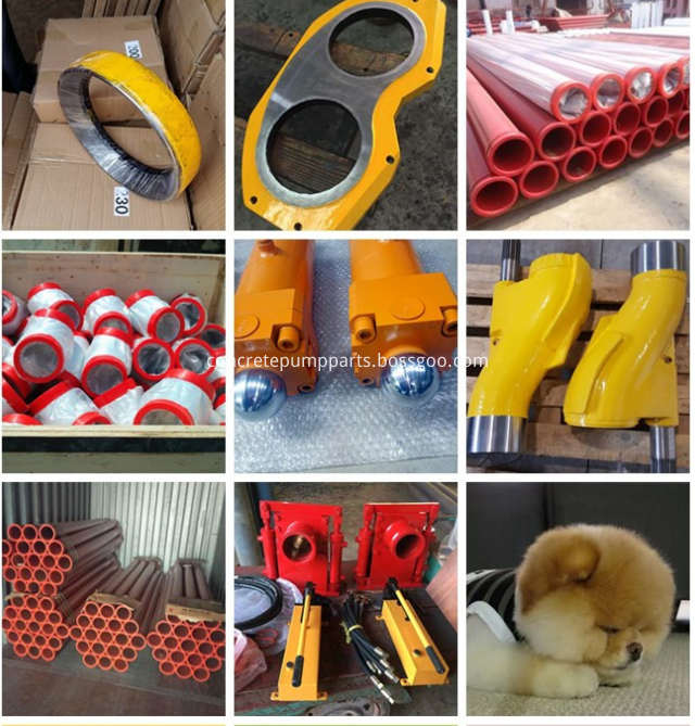 concrete pump other spare parts 