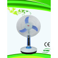 16 Inches AC110V Rechargeable Fan Solar Table Fan (FT-40DC-H3)