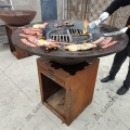 Grill de barbacoa de carbón portátil para uso doméstico