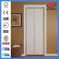 JHK-B07 Oak Wood Closet Louver Doors With Hardware