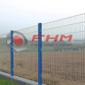 PVC Galvanized Triangle Bending Steel Fence Mesh