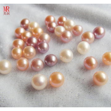 9-10mm perlas de agua dulce redonda