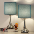 Haze Blue Table Lamps Modern Bedside Lamps