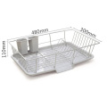 Chrome Steel Kitchen Dish Drainer Rack