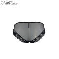 Women bralette lingerie set black bra and panty