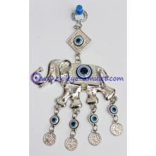 Evil Eye Elephant Wall Hanging Amulet