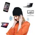 Knitted Beanie Hat Wireless Headset with Mic