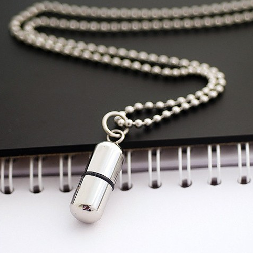 pill pendant for women