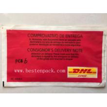 Diferent enveloppe liste d’emballage DHL