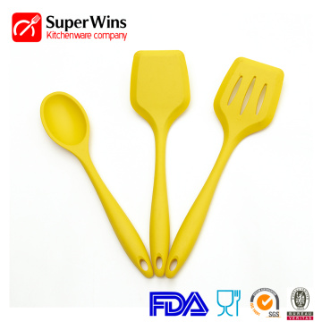 Non-stick silicone cookware turner spatula soup spoon