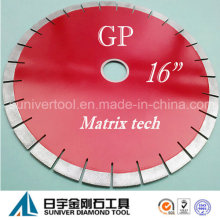 Gp 16"*20mm Diamond Array Tech Blade for Granite