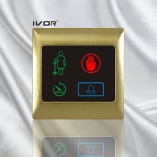 Hotel Doorbell System Outdoor Panel in Metal Outline Frame (SK-dB2000S4)