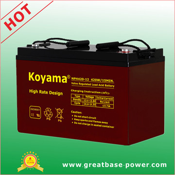 Batterie de performance à haut débit 110h 12V