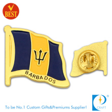 Barbados Flag Pin Badge com alta qualidade para lembrança